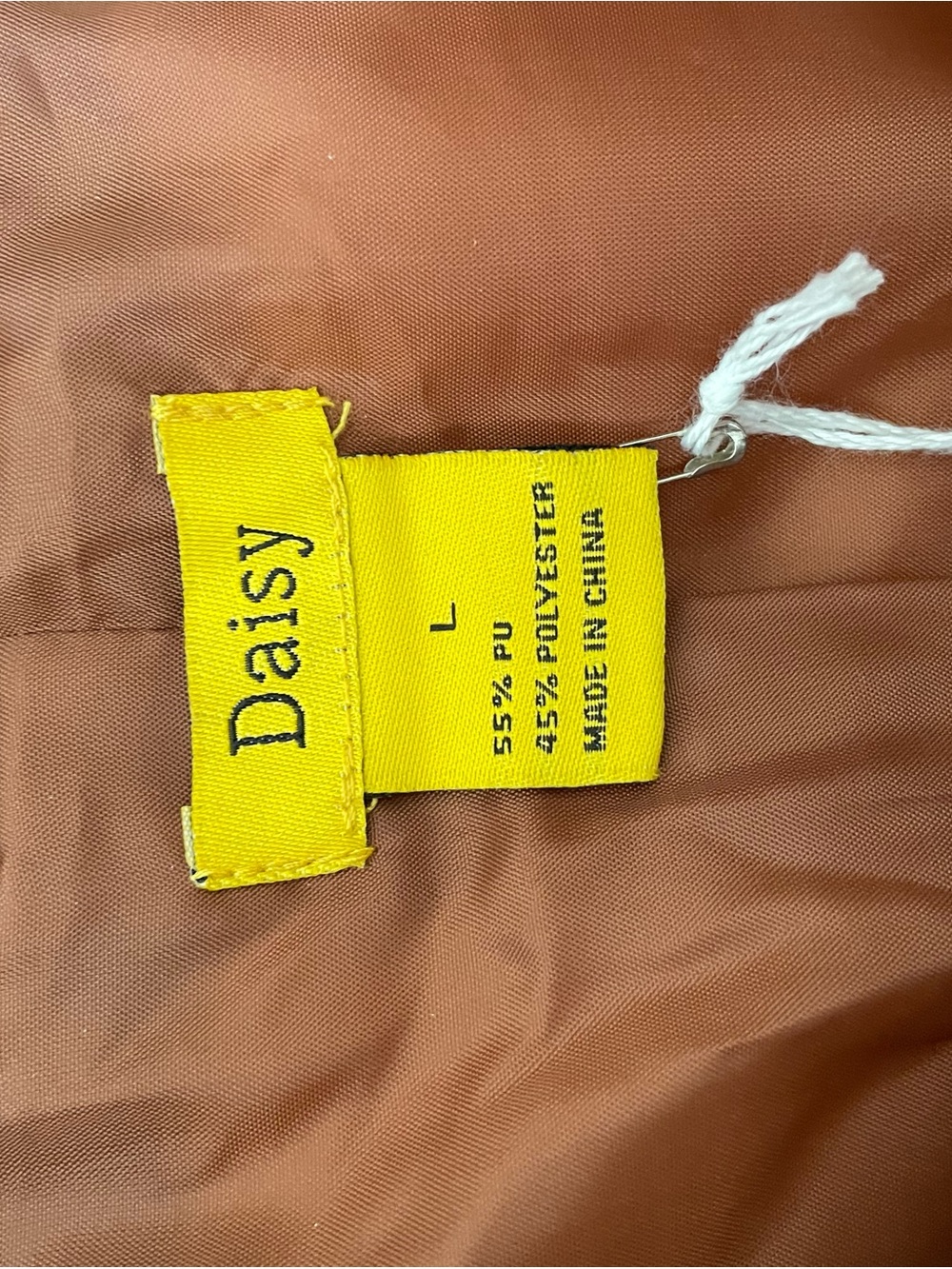 Daisy Shiny Cropped Puffer Jacket - Brown - Picture 11 of 12